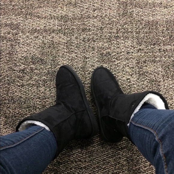 Winter Boots Kid Rain & Snow Boots Black - Picture 6 of 6